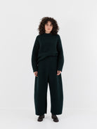 Boboutic Double Time Trousers in Dark Green - BOBOUTIC at Worthwhile - shop PANT