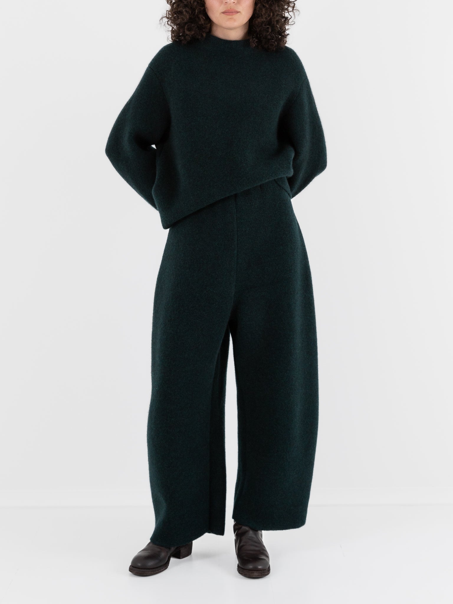 Boboutic Double Time Trousers in Dark Green - BOBOUTIC at Worthwhile - shop PANT