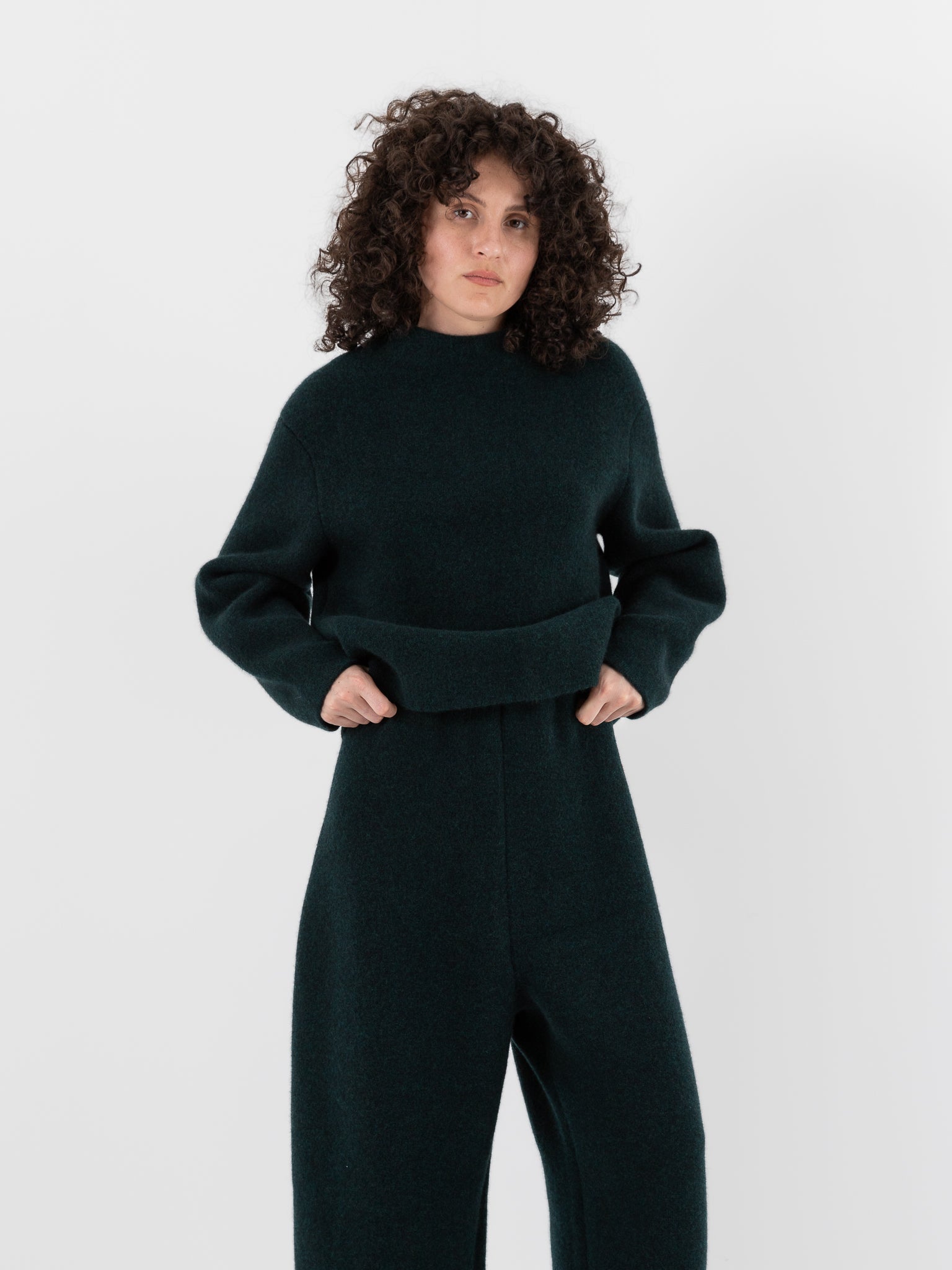 Boboutic Double Time Trousers in Dark Green - BOBOUTIC at Worthwhile - shop PANT