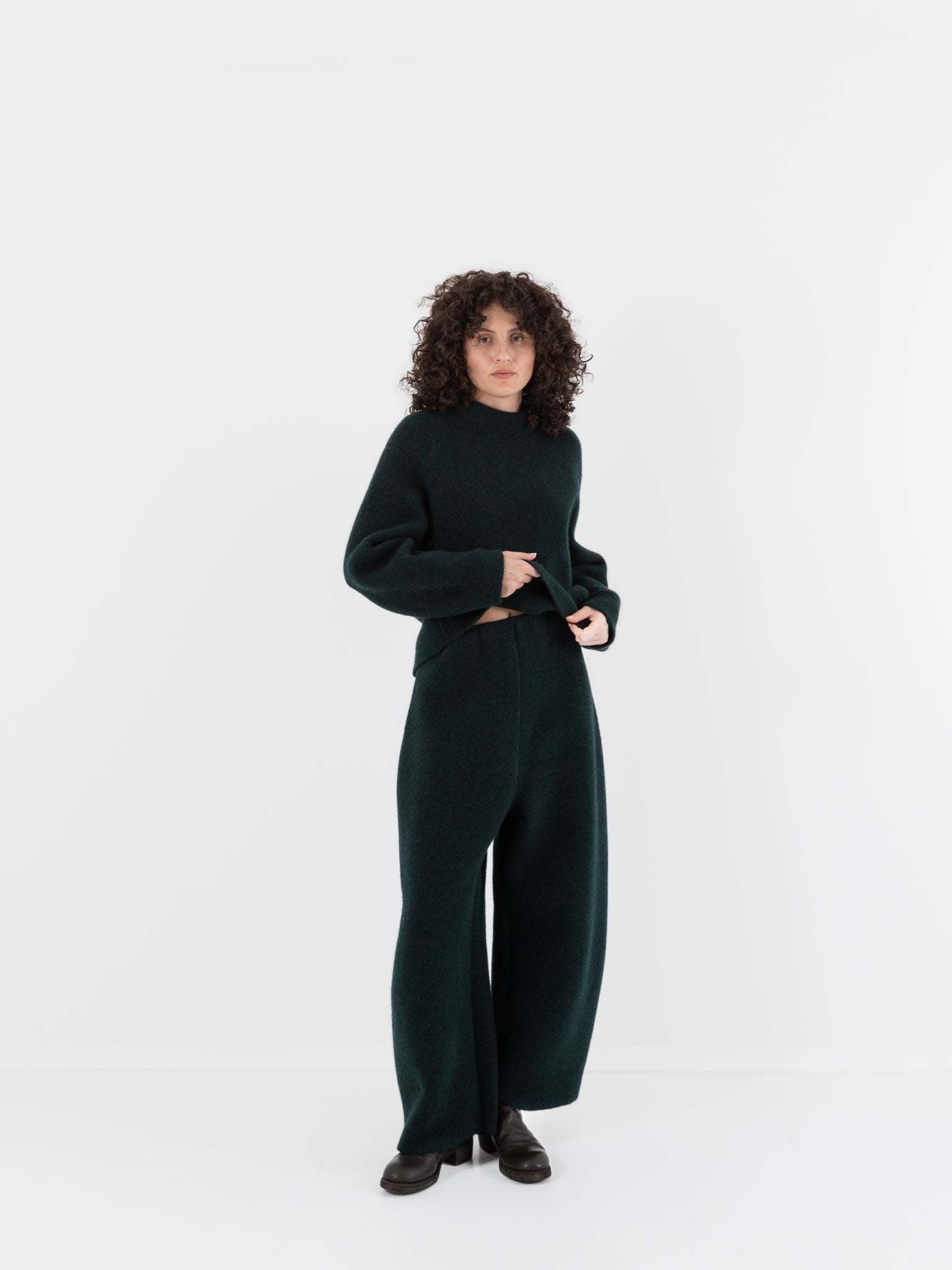Boboutic Double Time Trousers in Dark Green - BOBOUTIC at Worthwhile - shop PANT
