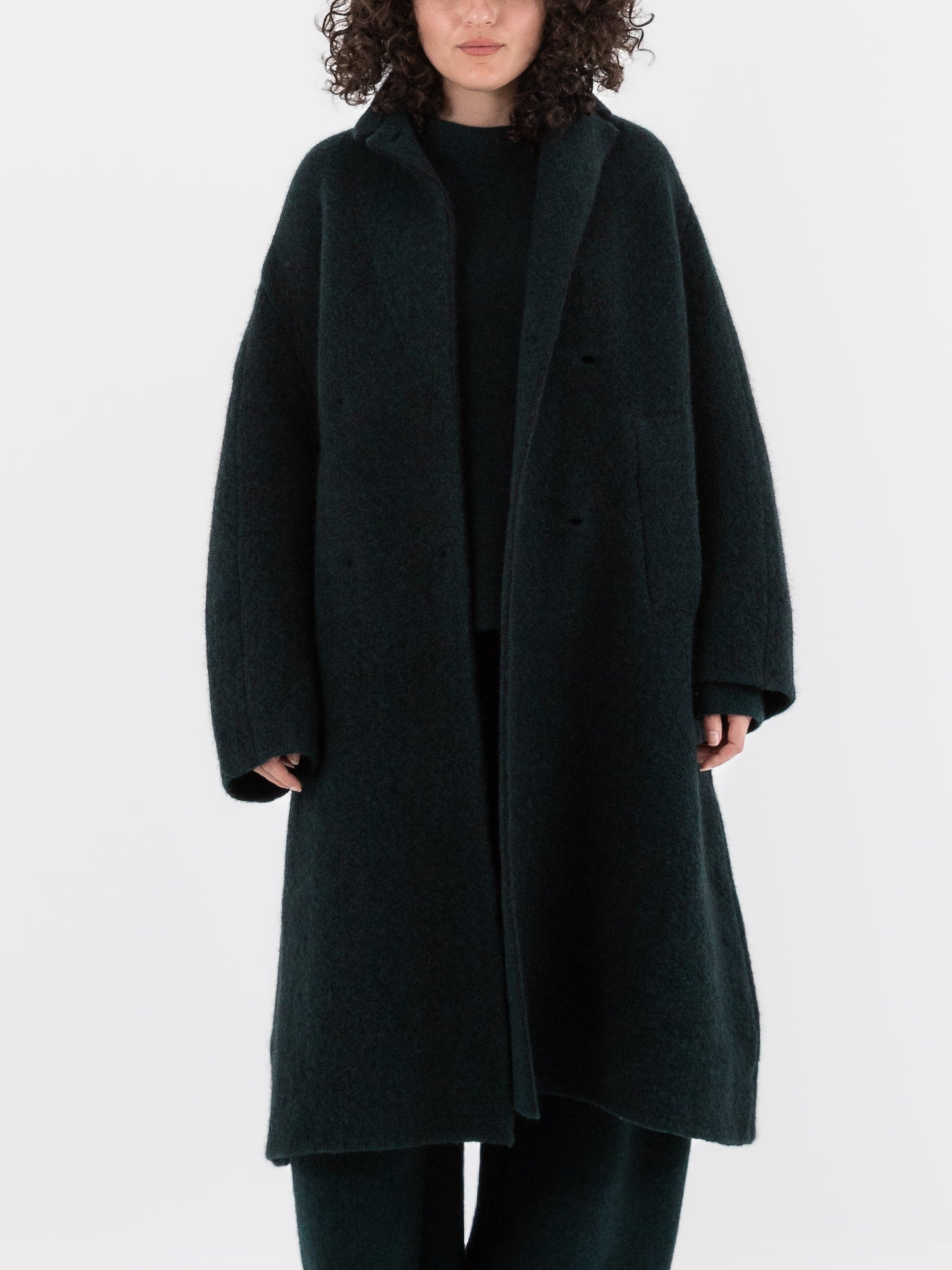 Boboutic Bob's Coat Classic in Dark Green - BOBOUTIC at Worthwhile - shop COAT