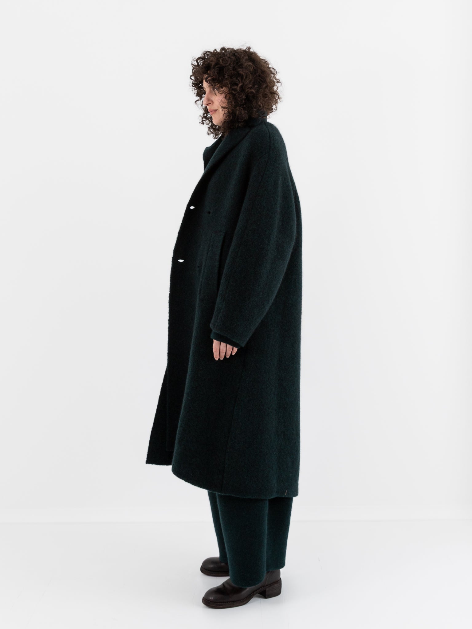 Boboutic Bob's Coat Classic in Dark Green - BOBOUTIC at Worthwhile - shop COAT