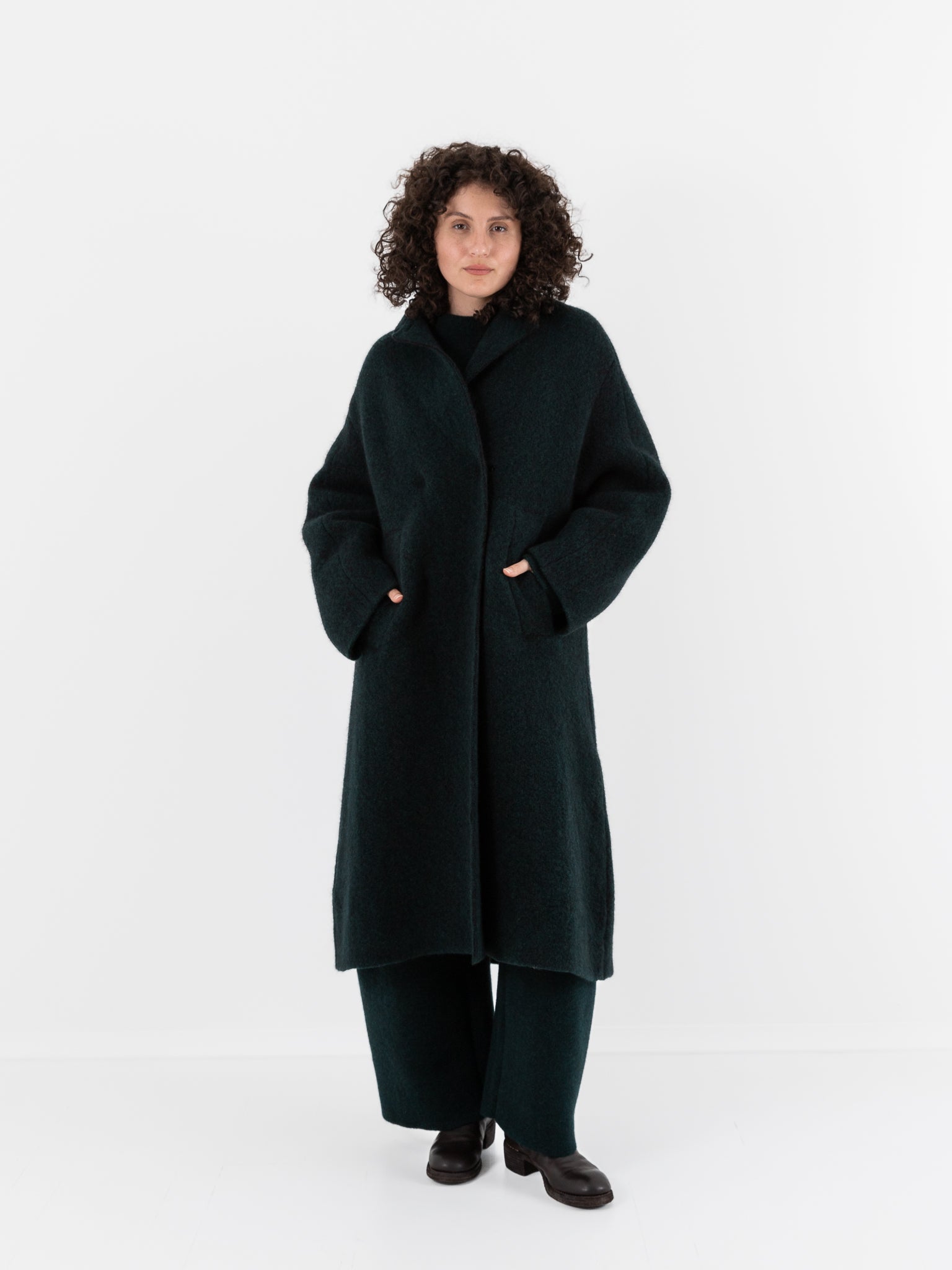 Boboutic Bob's Coat Classic in Dark Green - BOBOUTIC at Worthwhile - shop COAT