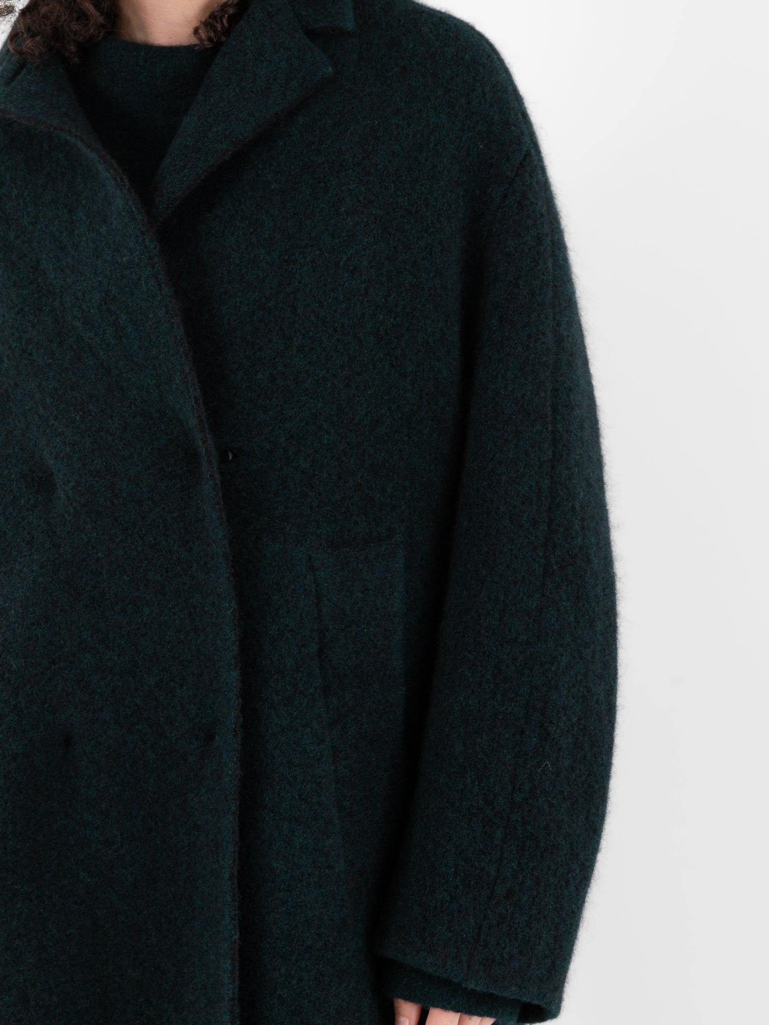 Boboutic Bob's Coat Classic in Dark Green - BOBOUTIC at Worthwhile - shop COAT