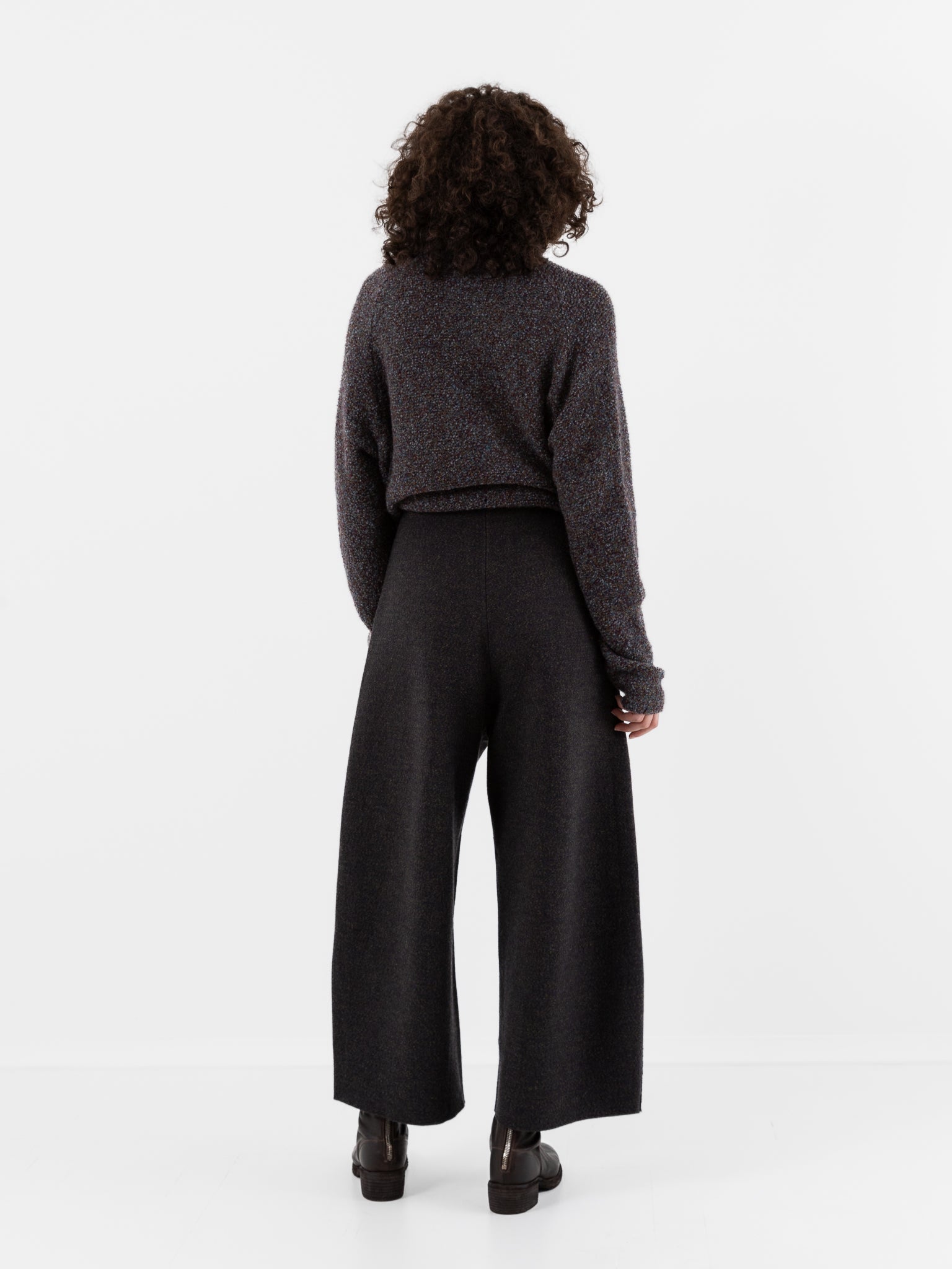 Boboutic Wool Lane Trousers in Blue & Green Mix - BOBOUTIC at Worthwhile - shop PANT