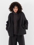 Boboutic Wool Lane Jacket in Blue & Green Mix - BOBOUTIC at Worthwhile - shop JACKET