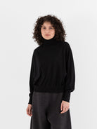 Boboutic Levity Turtleneck in Black - BOBOUTIC at Worthwhile - shop TOP