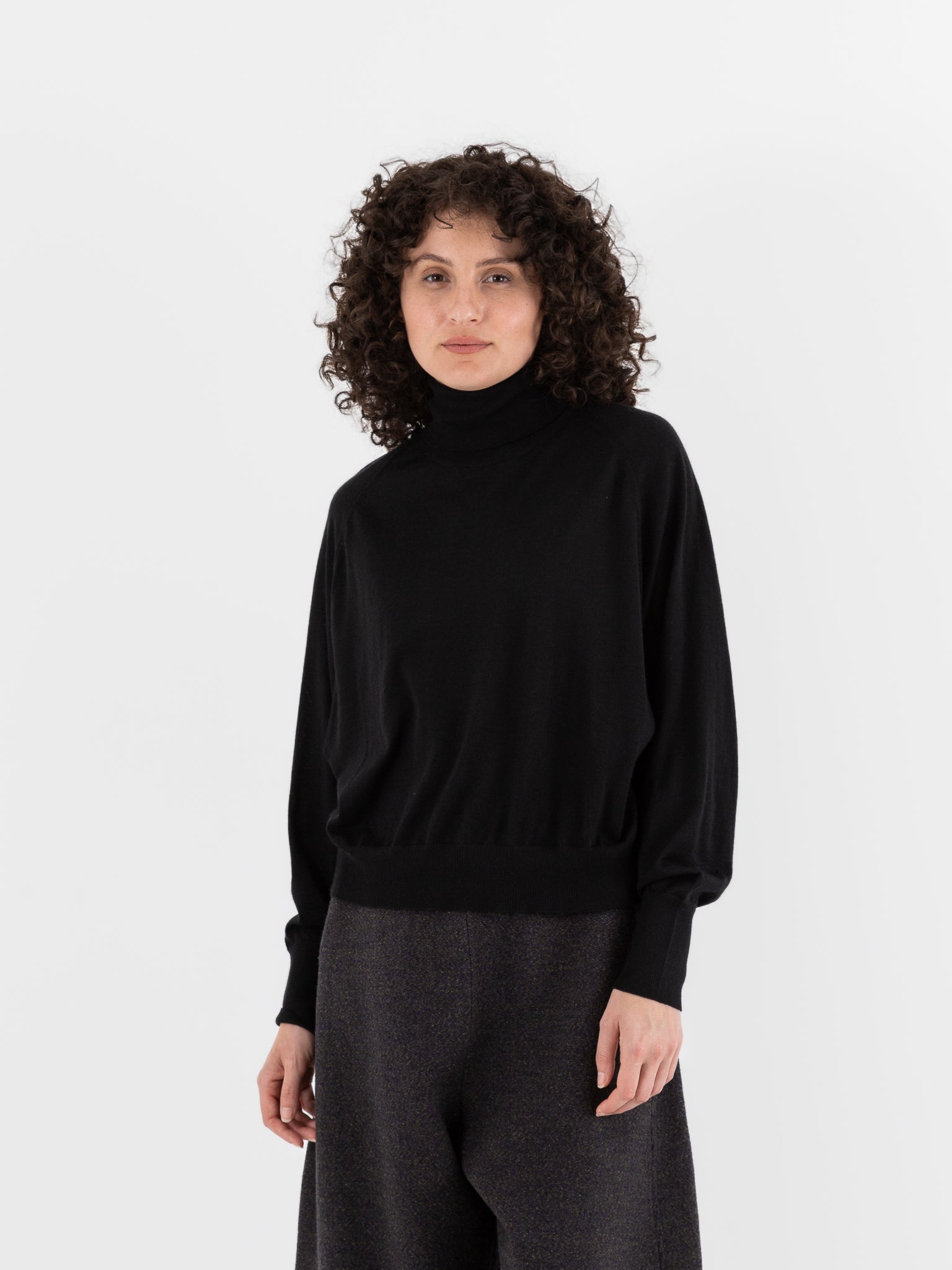 Boboutic Levity Turtleneck in Black - BOBOUTIC at Worthwhile - shop TOP