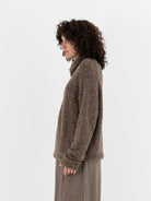 Boboutic Autumn Leaves Sweater in Green - Taupe - BOBOUTIC at Worthwhile - shop SWEATER