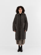 Boboutic Bob's Inside Out Coat in Natural & Brown - BOBOUTIC at Worthwhile - shop COAT