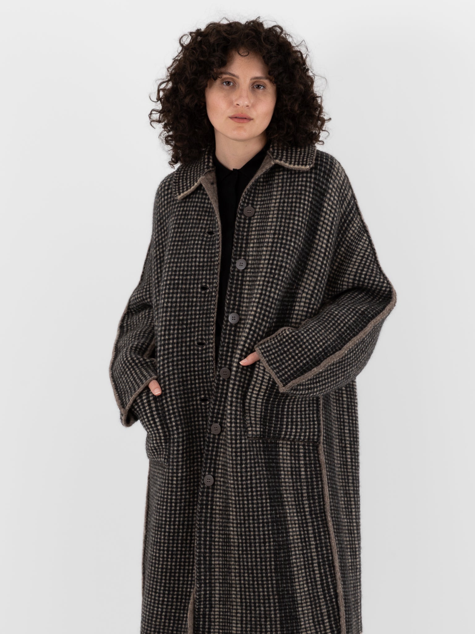 Boboutic Bob's Inside Out Coat in Natural & Brown - BOBOUTIC at Worthwhile - shop COAT