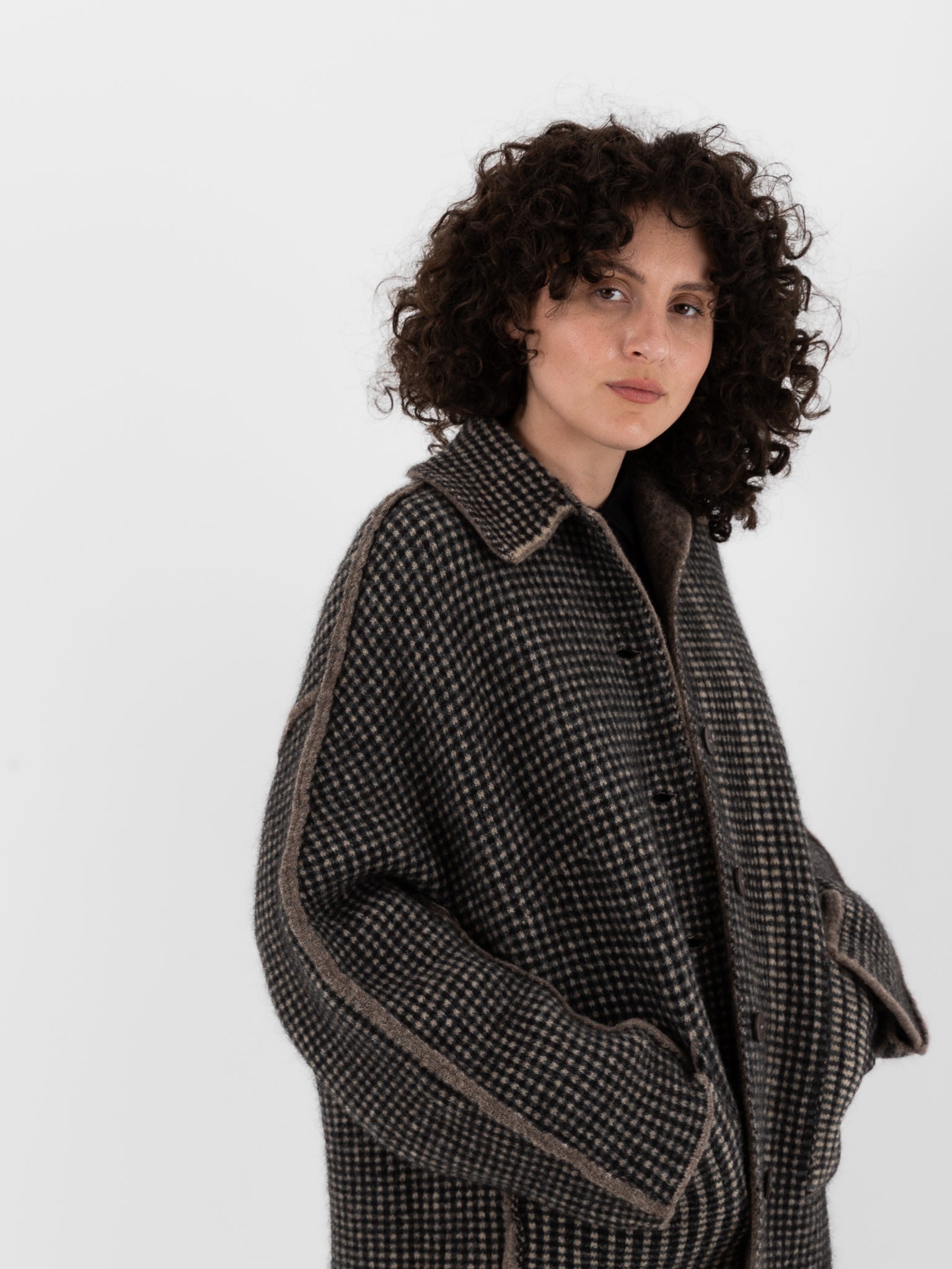 Boboutic Bob's Inside Out Coat in Natural & Brown - BOBOUTIC at Worthwhile - shop COAT