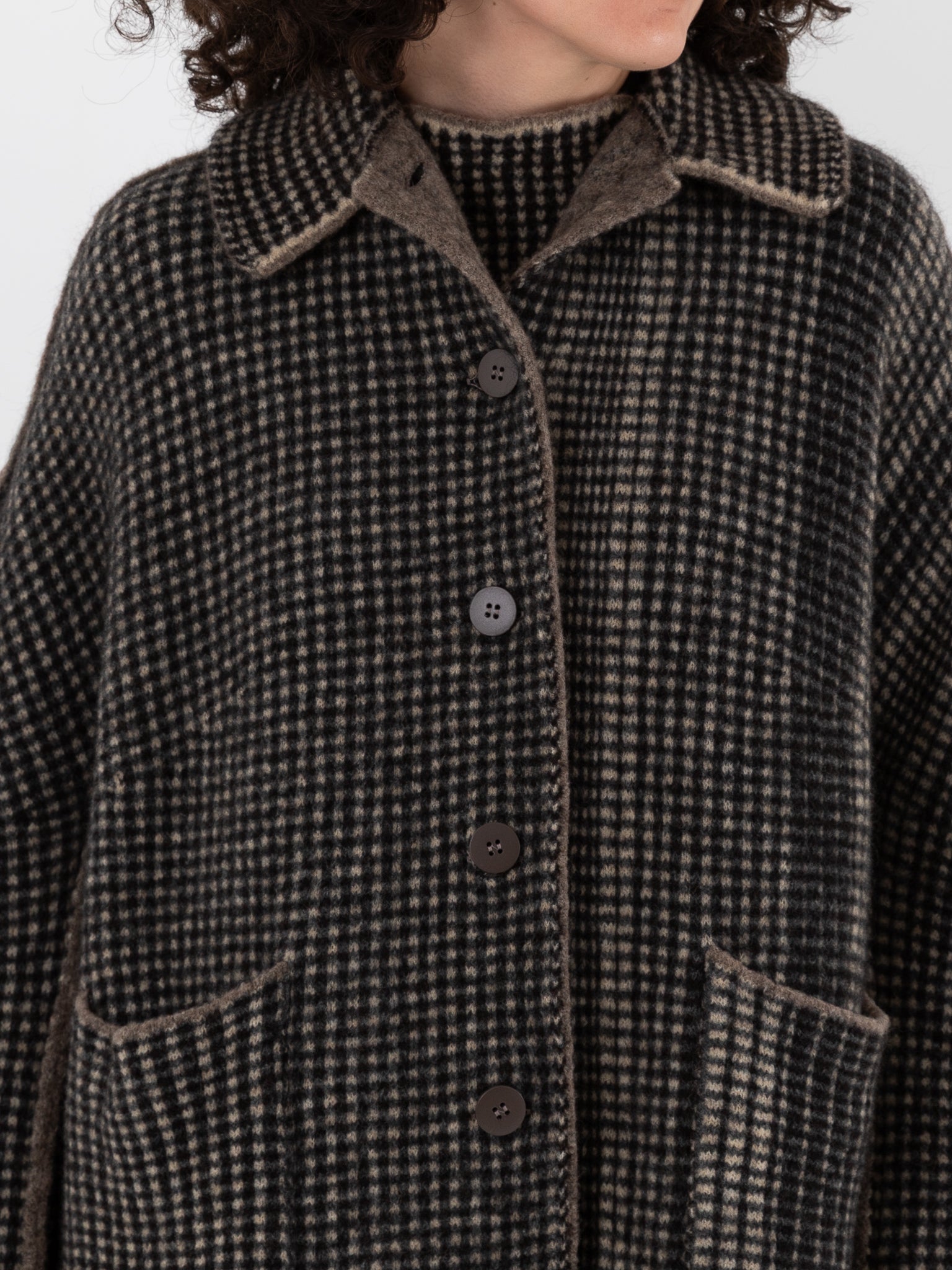 Boboutic Bob's Inside Out Coat in Natural & Brown - BOBOUTIC at Worthwhile - shop COAT