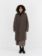 Boboutic Bob's Inside Out Coat in Natural & Brown - BOBOUTIC at Worthwhile - shop COAT