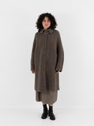 Boboutic Bob's Inside Out Coat in Natural & Brown - BOBOUTIC at Worthwhile - shop COAT