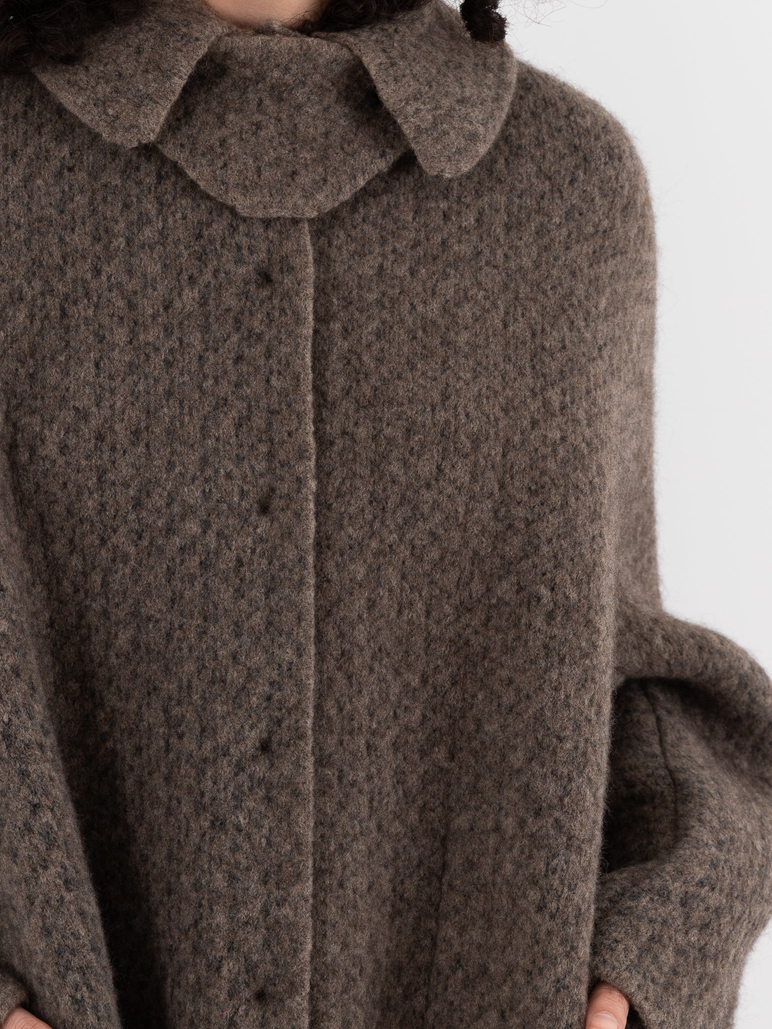 Boboutic Bob's Inside Out Coat in Natural & Brown - BOBOUTIC at Worthwhile - shop COAT
