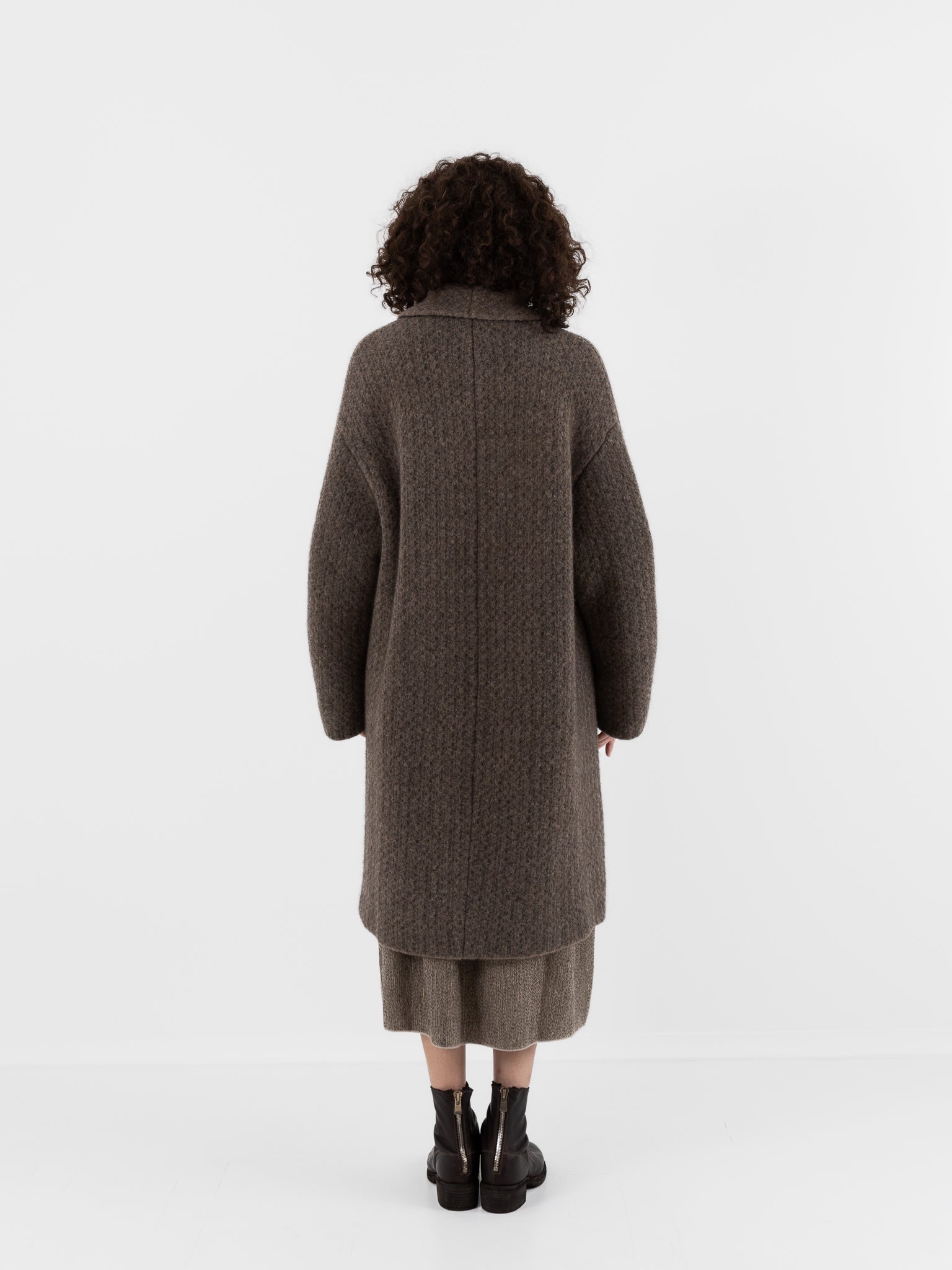 Boboutic Bob's Inside Out Coat in Natural & Brown - BOBOUTIC at Worthwhile - shop COAT