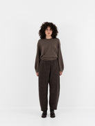 Boboutic Bob's Texture Trousers in Brown & Taupe - BOBOUTIC at Worthwhile - shop PANT