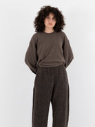 Boboutic Bob's Texture Trousers in Brown & Taupe - BOBOUTIC at Worthwhile - shop PANT