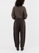 Boboutic Bob's Texture Trousers in Brown & Taupe - BOBOUTIC at Worthwhile - shop PANT