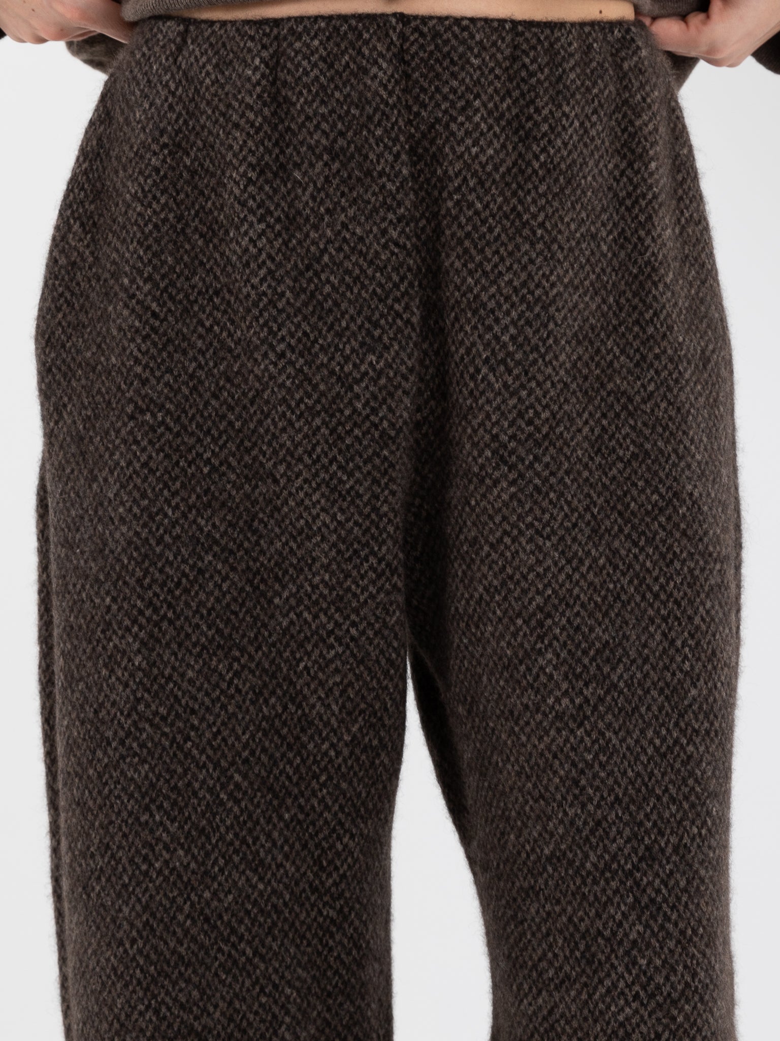 Boboutic Bob's Texture Trousers in Brown & Taupe - BOBOUTIC at Worthwhile - shop PANT