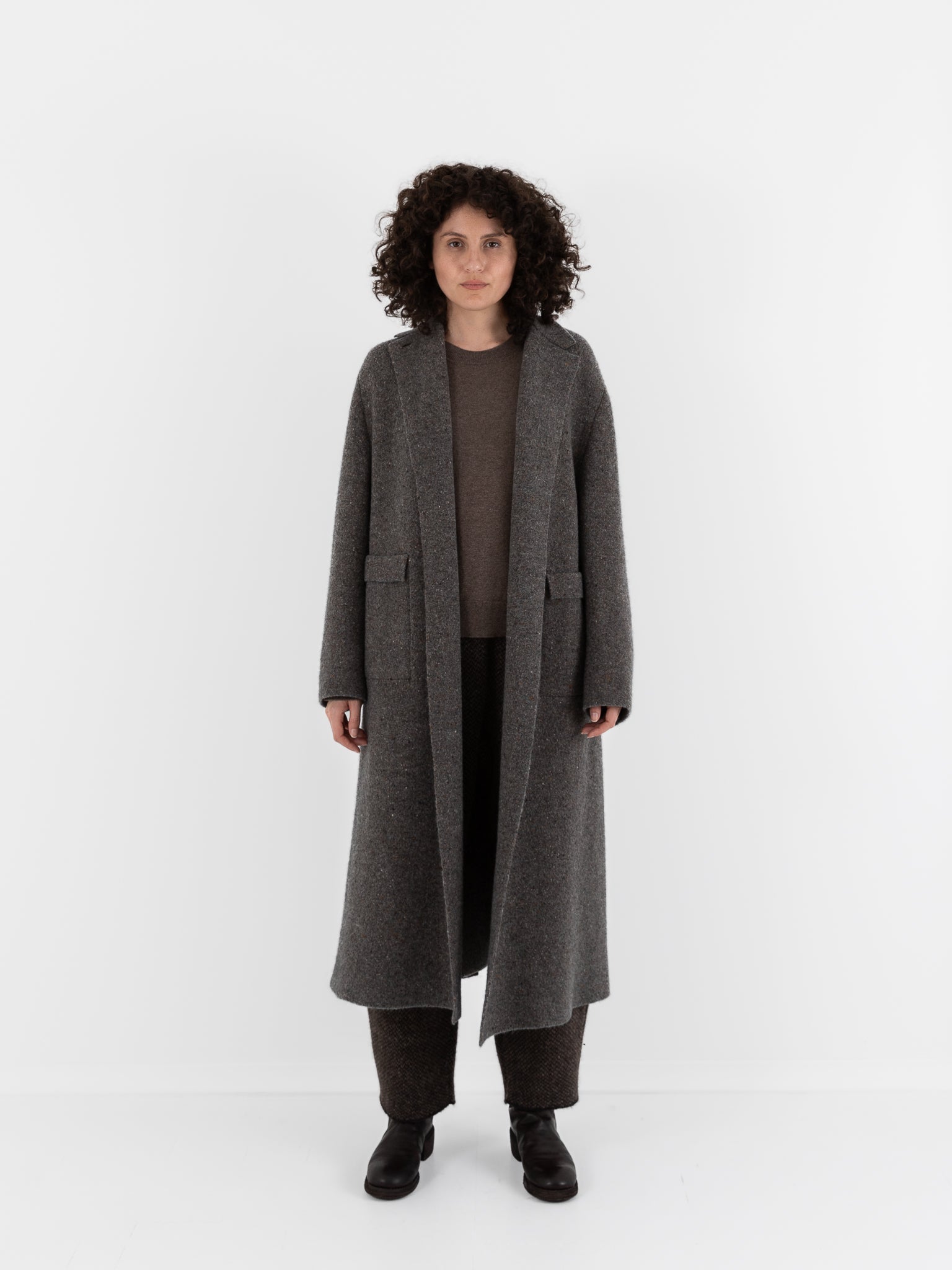Boboutic Comparatio Long Coat in Gray - BOBOUTIC at Worthwhile - shop COAT
