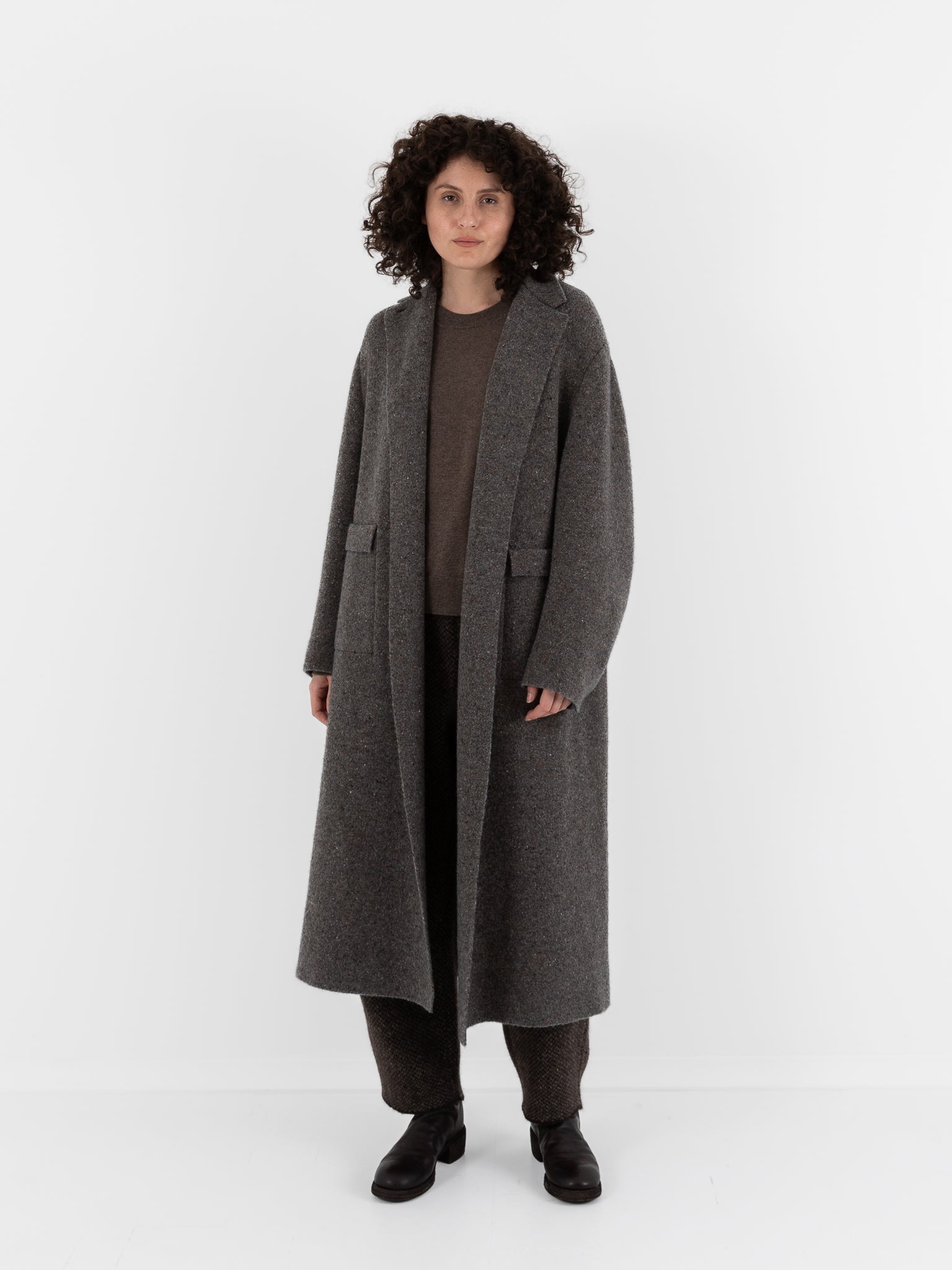 Boboutic Comparatio Long Coat in Gray - BOBOUTIC at Worthwhile - shop COAT
