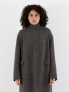 Boboutic Comparatio Long Coat in Gray - BOBOUTIC at Worthwhile - shop COAT