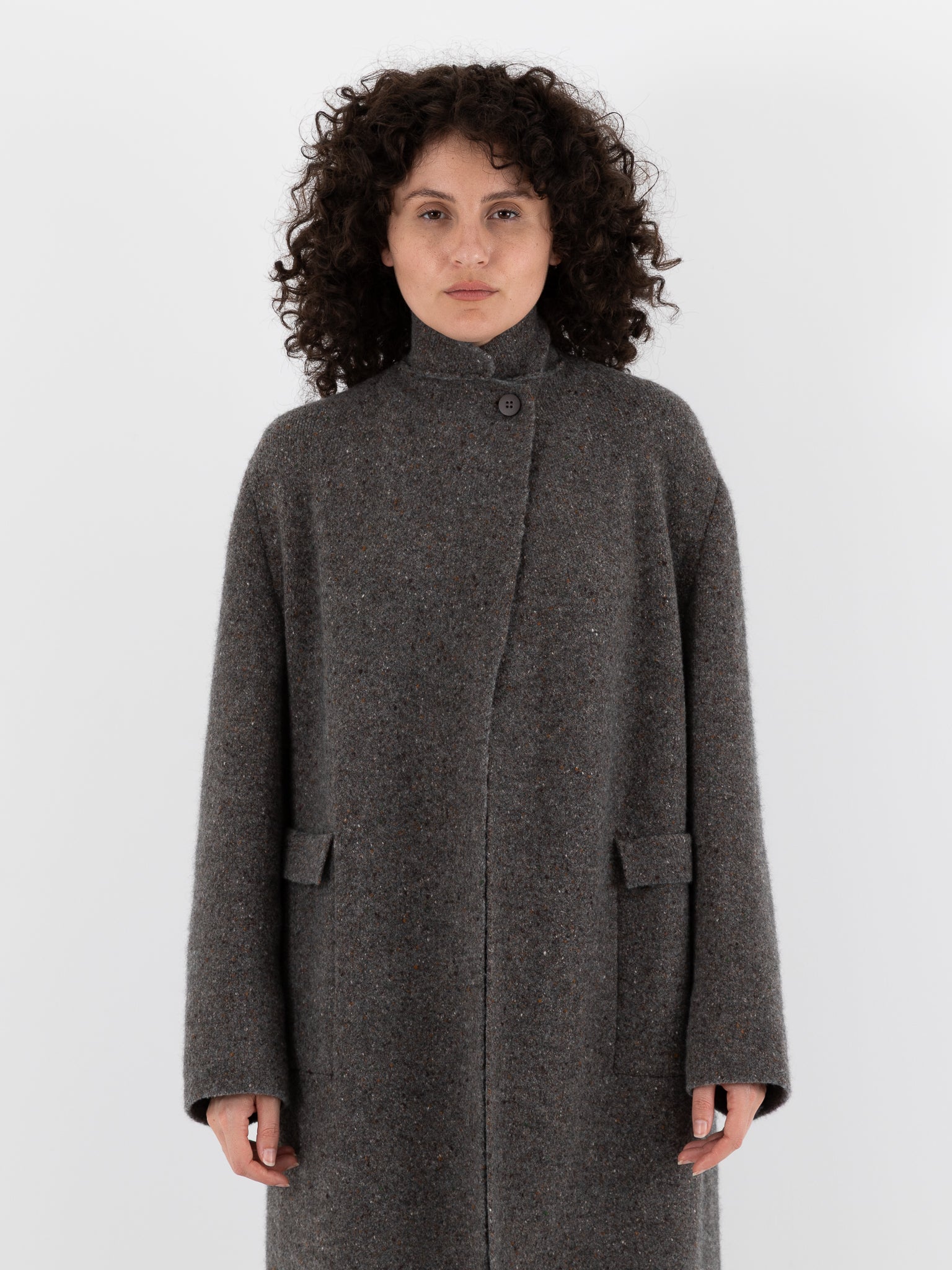 Boboutic Comparatio Long Coat in Gray - BOBOUTIC at Worthwhile - shop COAT