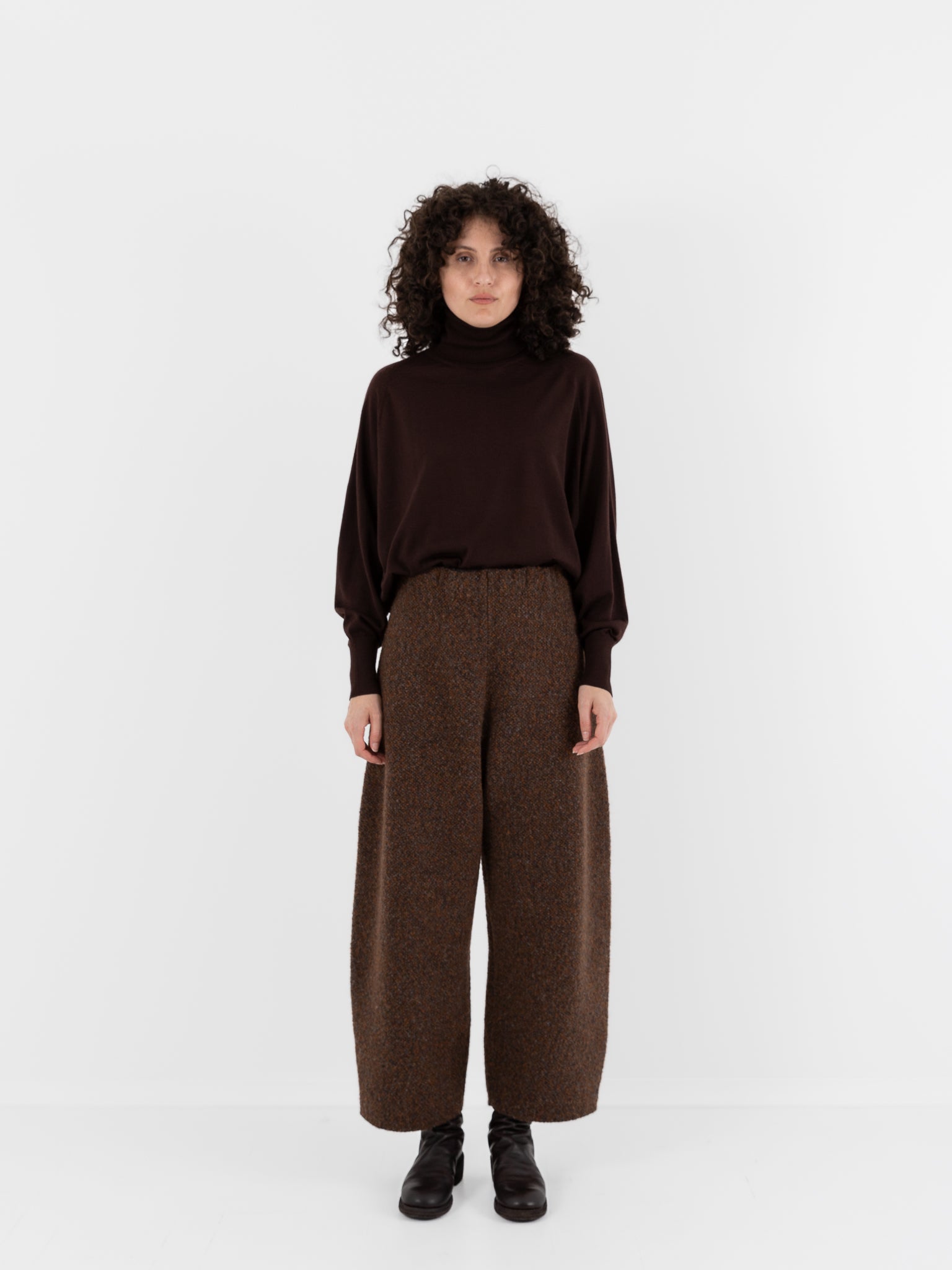 Boboutic Binomium Trousers in Gray & Tobacco - BOBOUTIC at Worthwhile - shop PANT