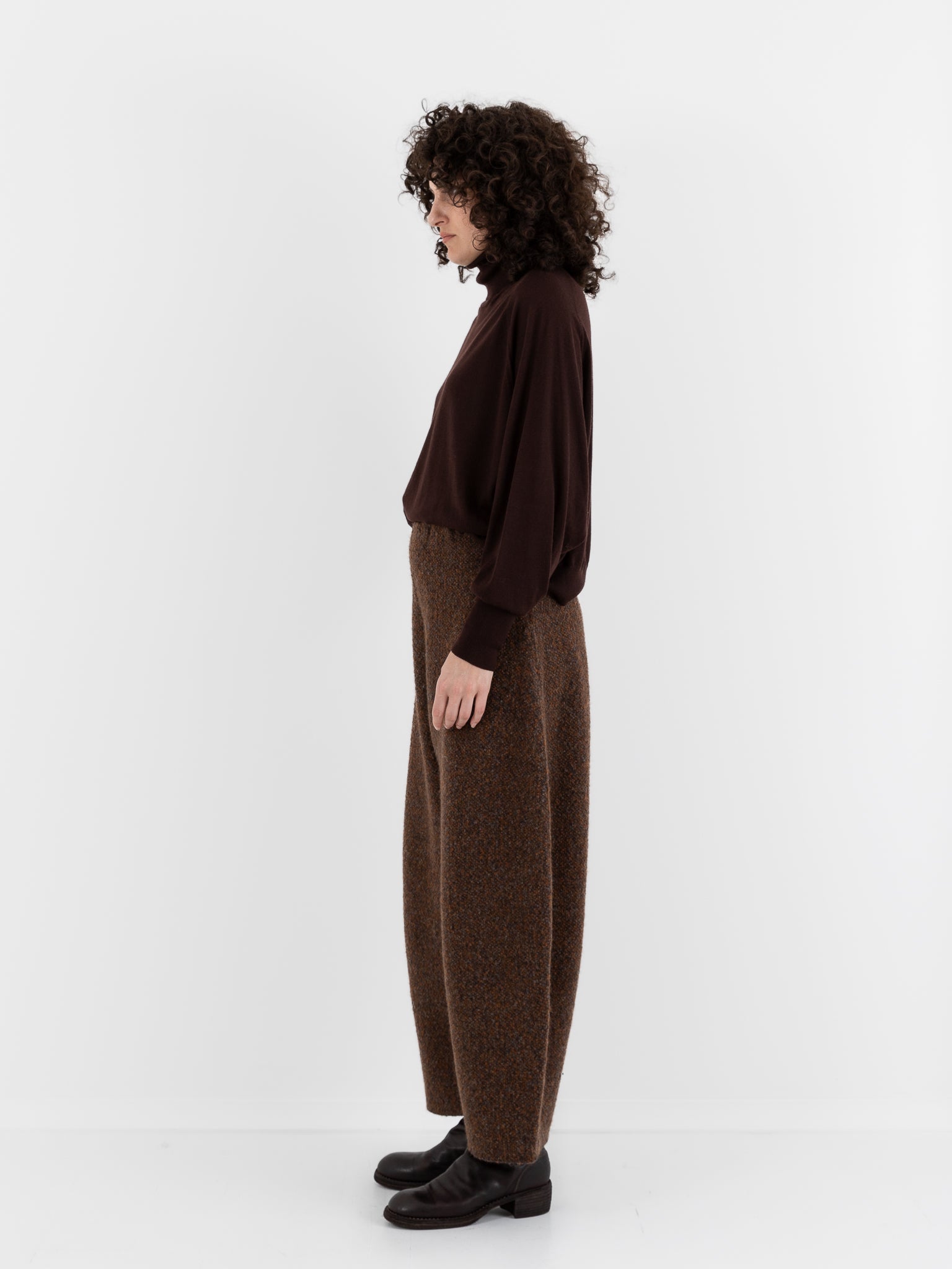 Boboutic Binomium Trousers in Gray & Tobacco - BOBOUTIC at Worthwhile - shop PANT