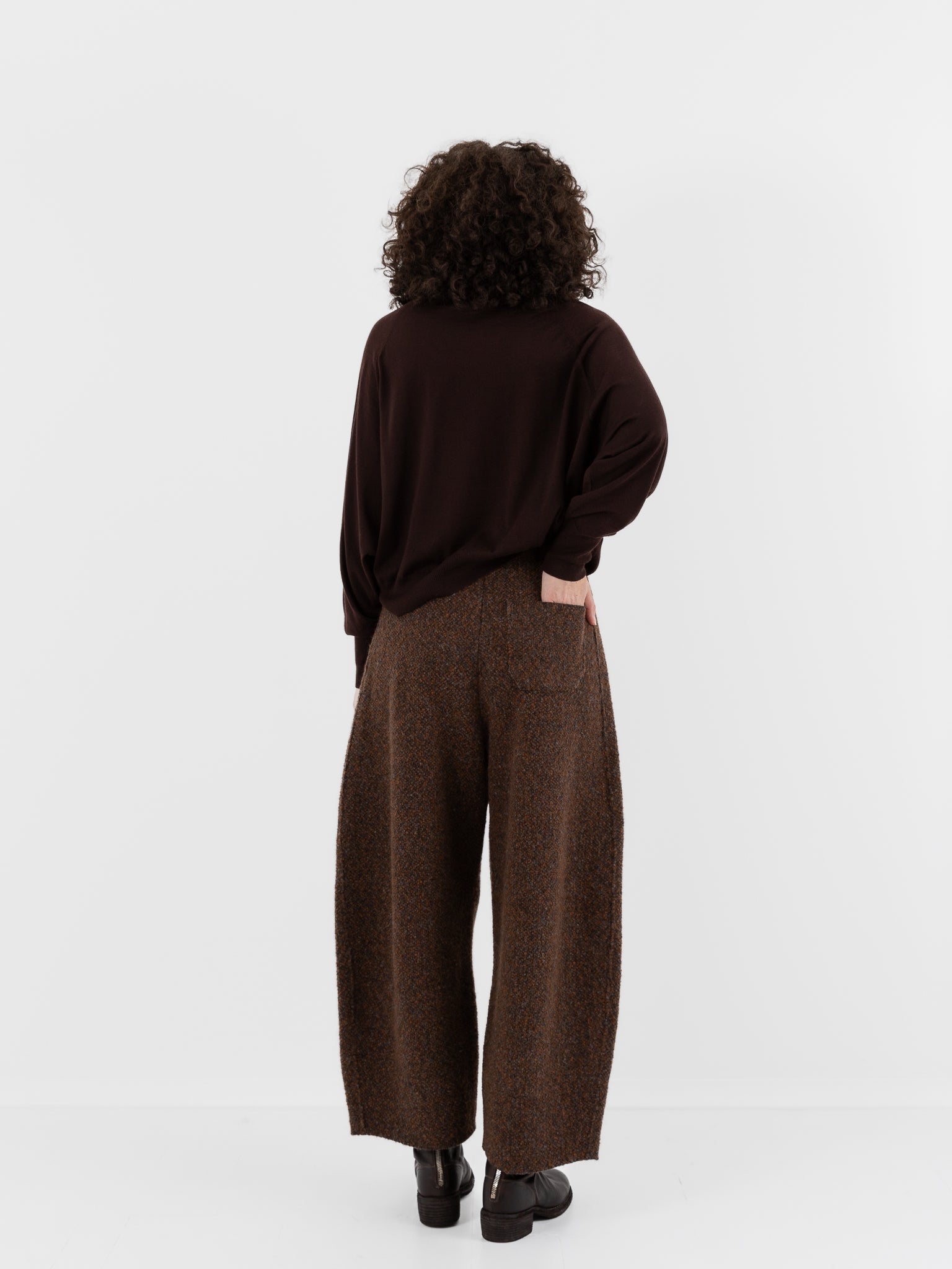 Boboutic Binomium Trousers in Gray & Tobacco - BOBOUTIC at Worthwhile - shop PANT