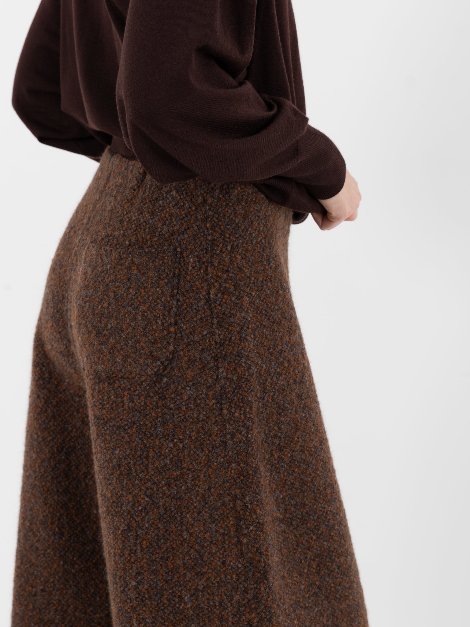 Boboutic Binomium Trousers in Gray & Tobacco - BOBOUTIC at Worthwhile - shop PANT