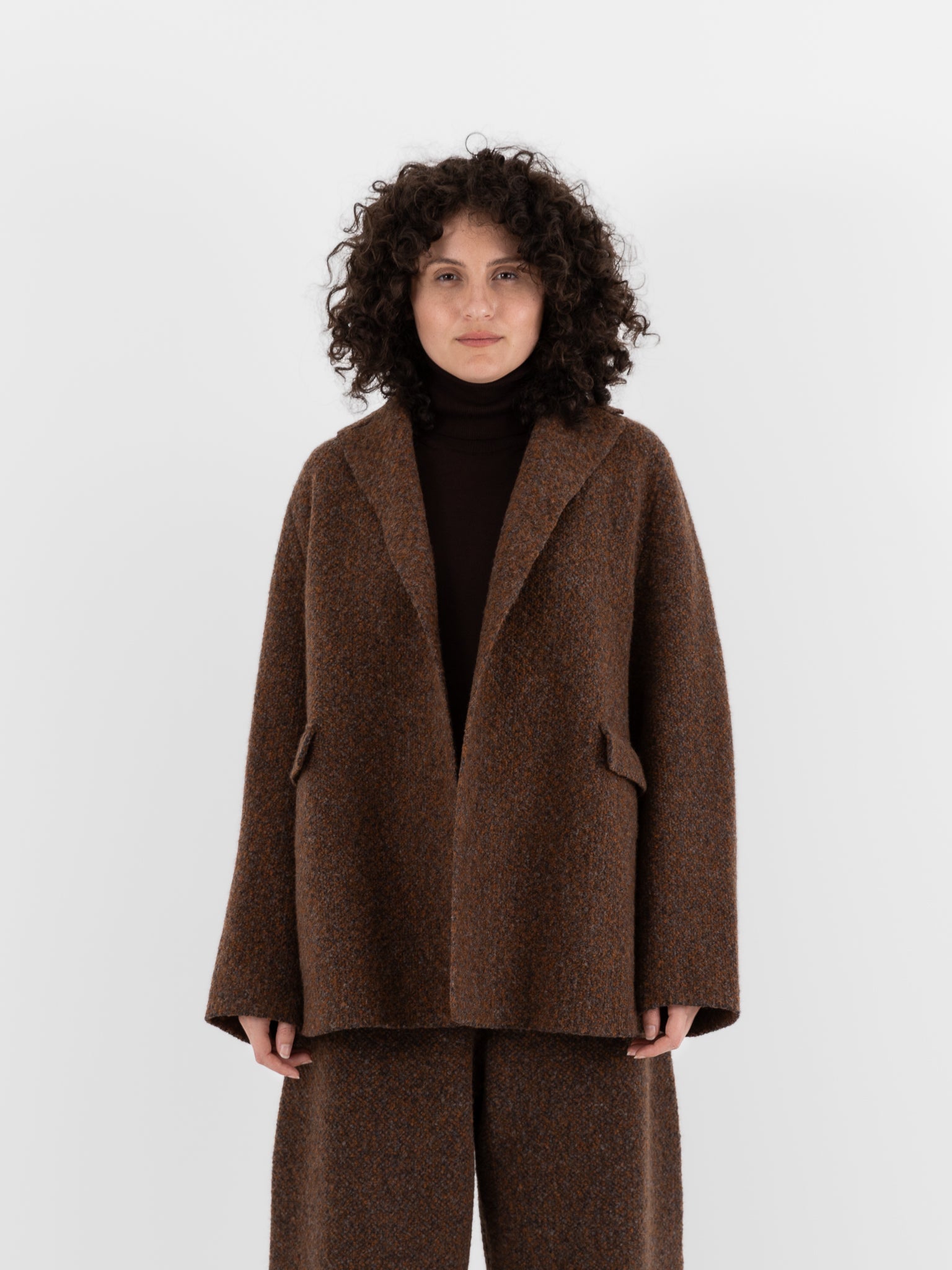 Boboutic Binomium Jacket in Gray & Tobacco - BOBOUTIC at Worthwhile - shop JACKET