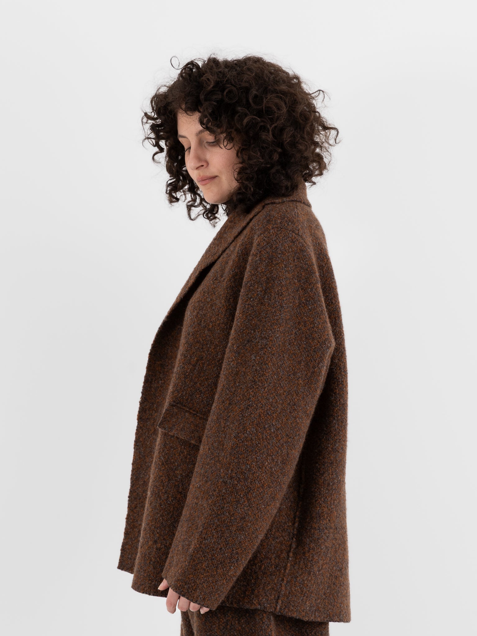 Boboutic Binomium Jacket in Gray & Tobacco - BOBOUTIC at Worthwhile - shop JACKET