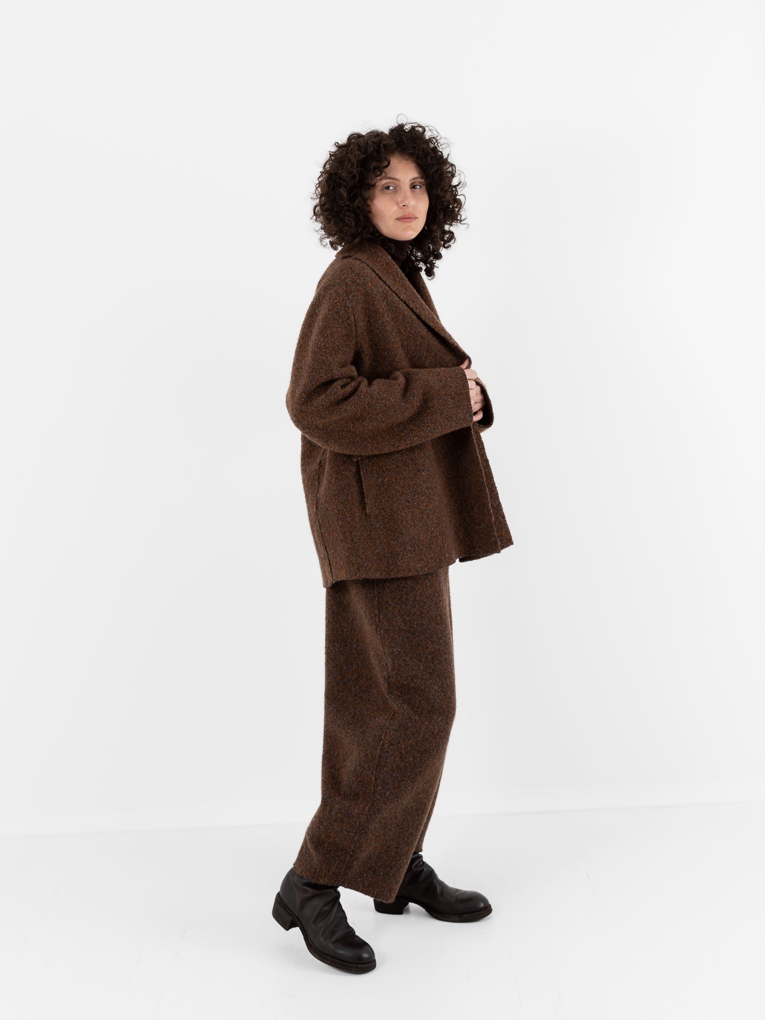 Boboutic Binomium Jacket in Gray & Tobacco - BOBOUTIC at Worthwhile - shop JACKET