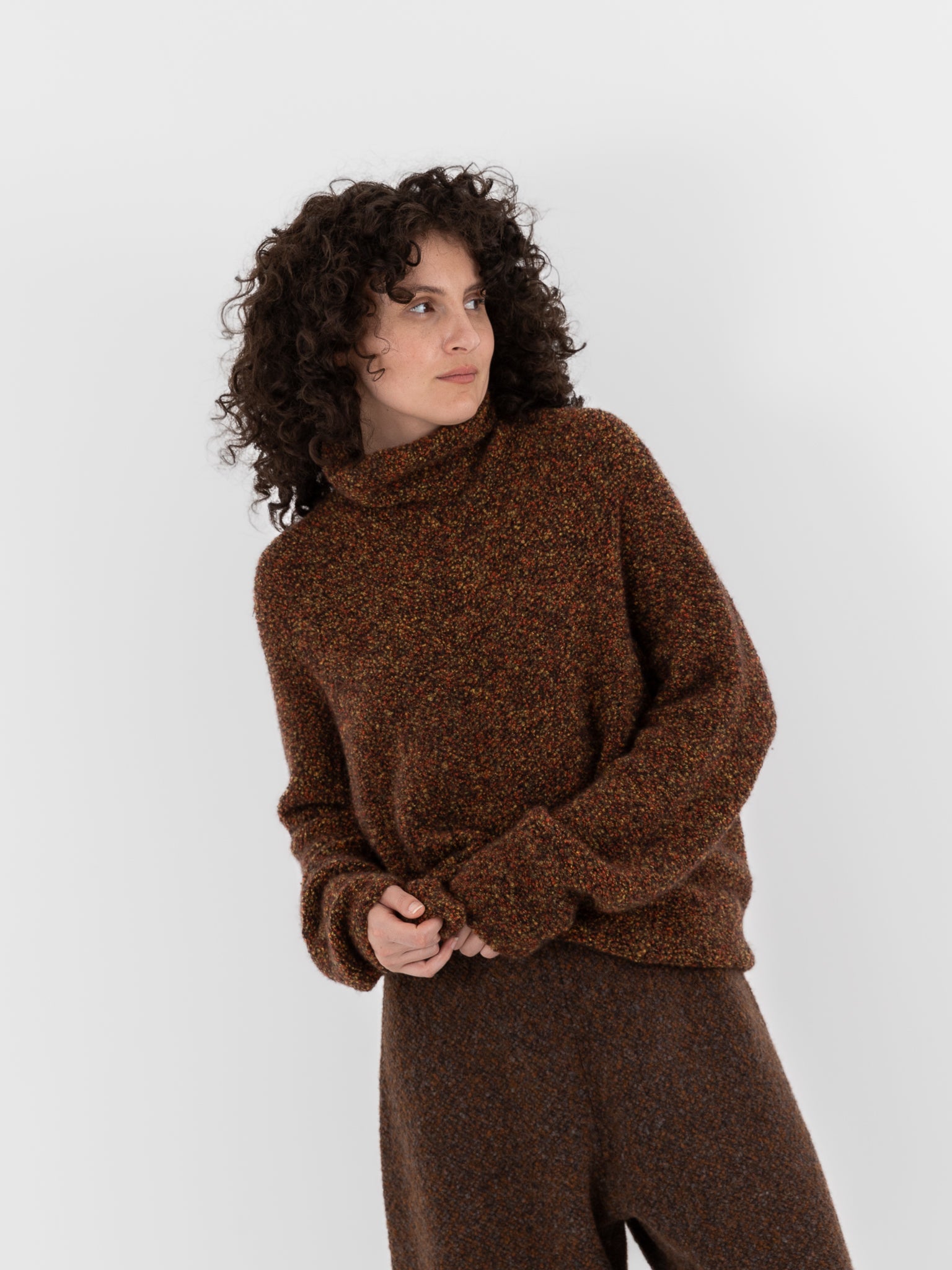 Boboutic Autumn Leaves Sweater in Autumn Mix - BOBOUTIC at Worthwhile - shop SWEATER