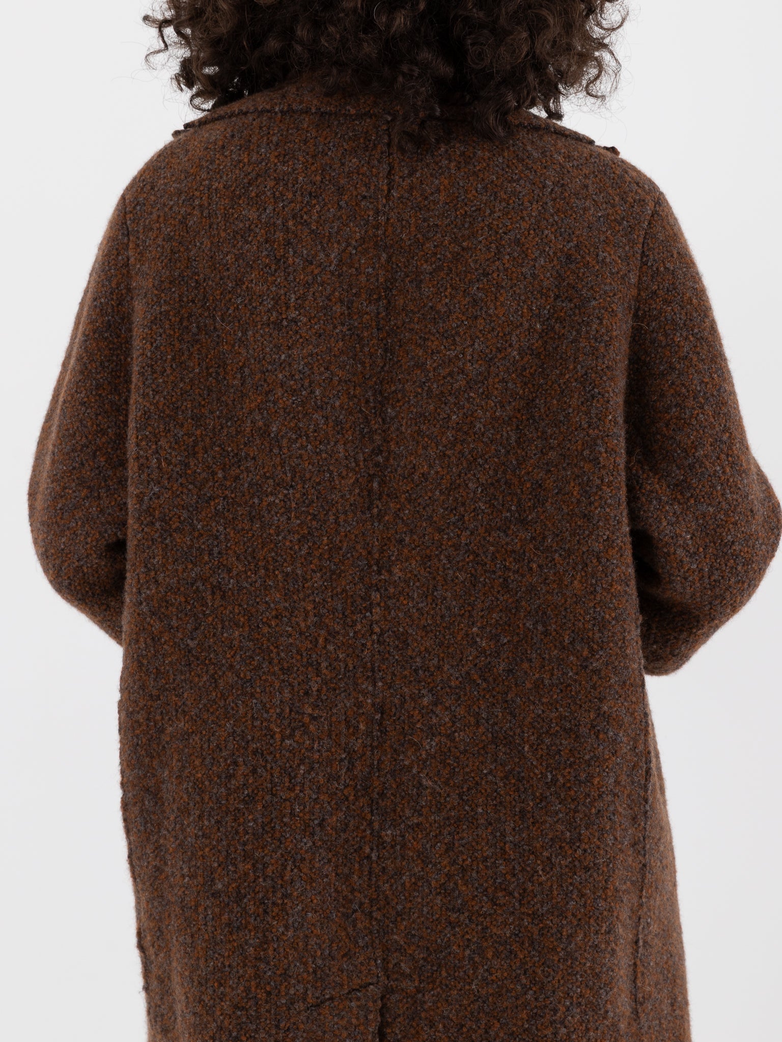 Boboutic Binomium Coat in Gray & Tobacco - BOBOUTIC at Worthwhile - shop COAT