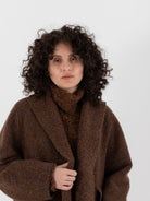 Boboutic Binomium Coat in Gray & Tobacco - BOBOUTIC at Worthwhile - shop COAT