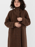 Boboutic Binomium Coat in Gray & Tobacco - BOBOUTIC at Worthwhile - shop COAT