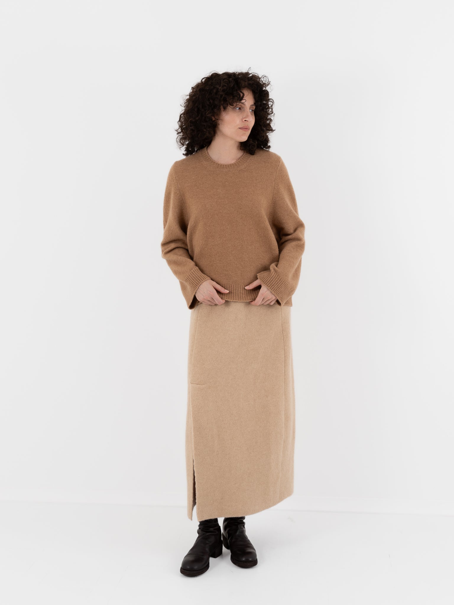 Boboutic Caresse Sweater in Caramel - BOBOUTIC at Worthwhile - shop SWEATER
