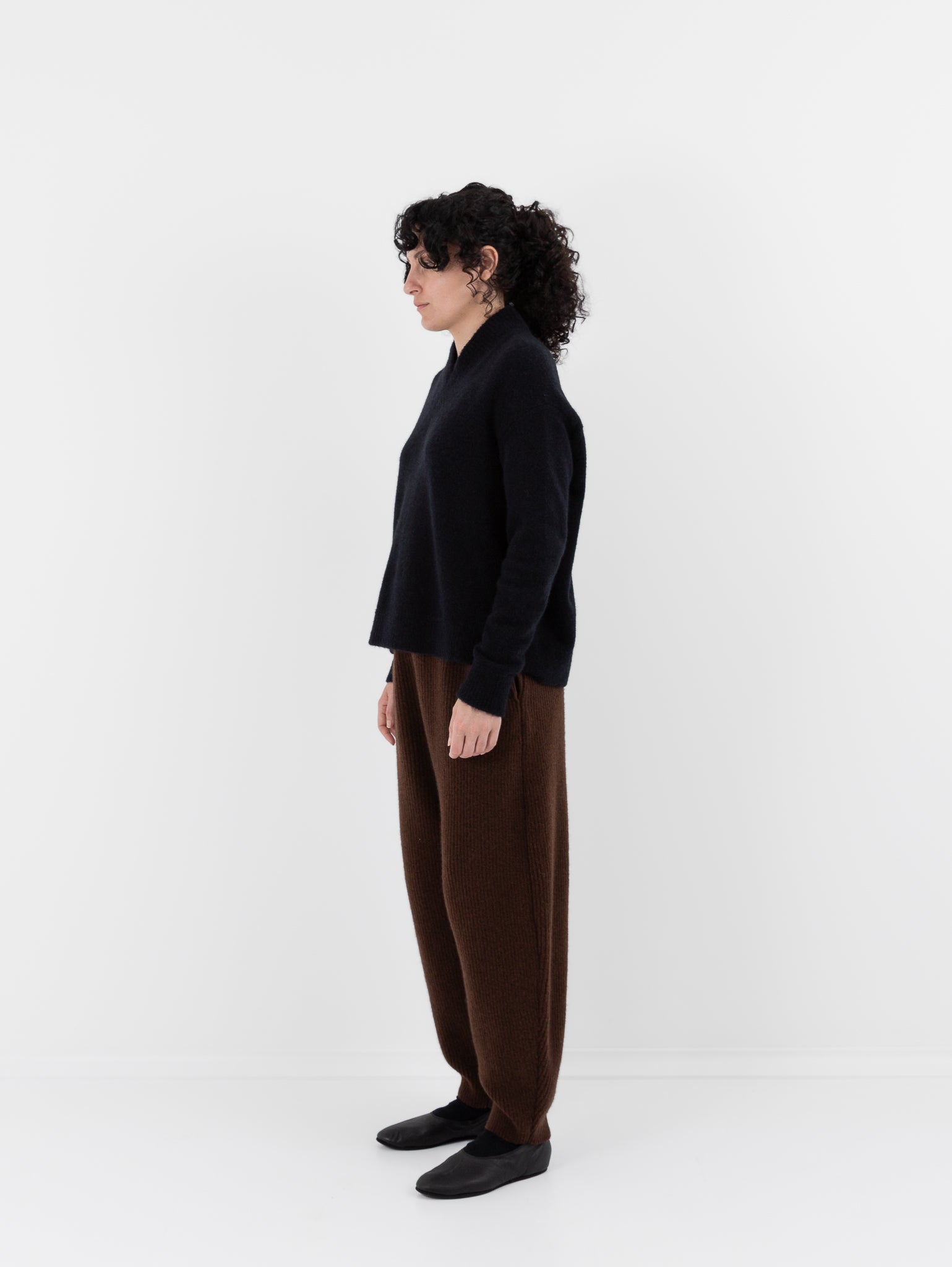 Boboutic Gemini Ribbed Pant in Chestnut - BOBOUTIC at Worthwhile - shop PANT