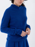 Boboutic Living & Loving Sweater in Blue Majorelle - BOBOUTIC at Worthwhile - shop SWEATER