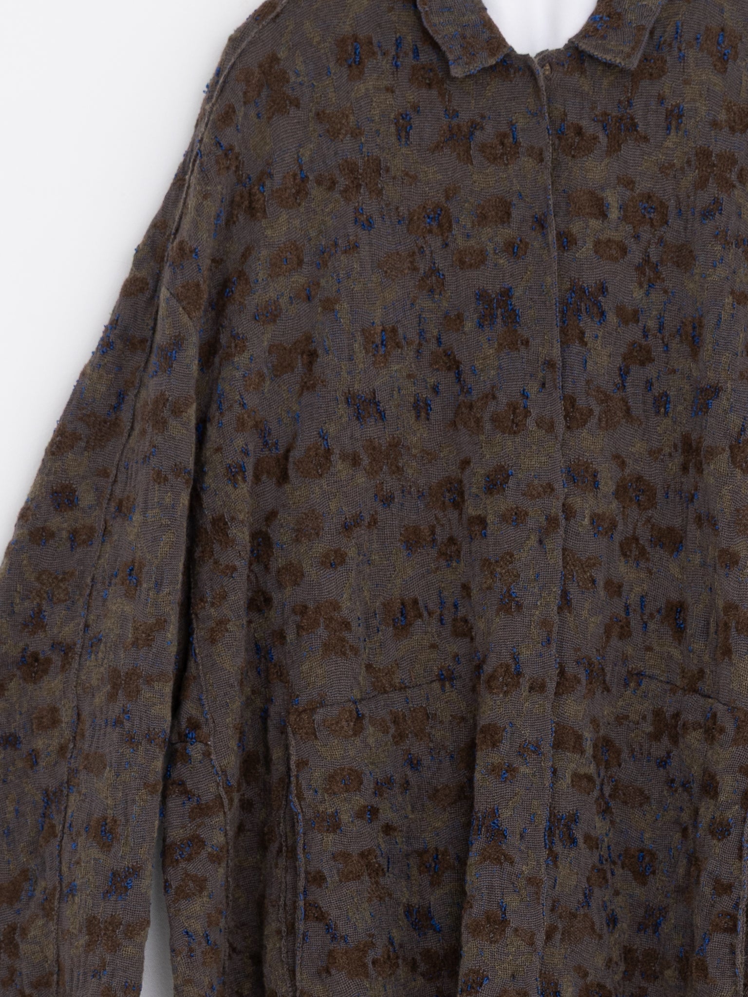 Boboutic Semina Shirt Jacket in Grey Moss Mix - BOBOUTIC at Worthwhile - shop JACKET