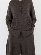 Boboutic Semina Shirt Jacket in Grey Moss Mix - BOBOUTIC at Worthwhile - shop JACKET