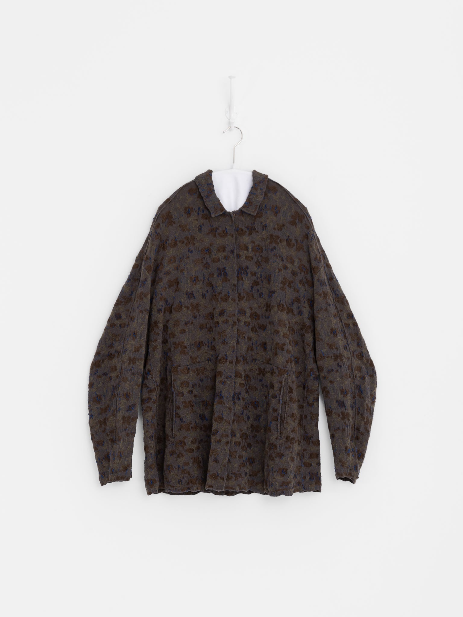 Boboutic Semina Shirt Jacket in Grey Moss Mix - BOBOUTIC at Worthwhile - shop JACKET