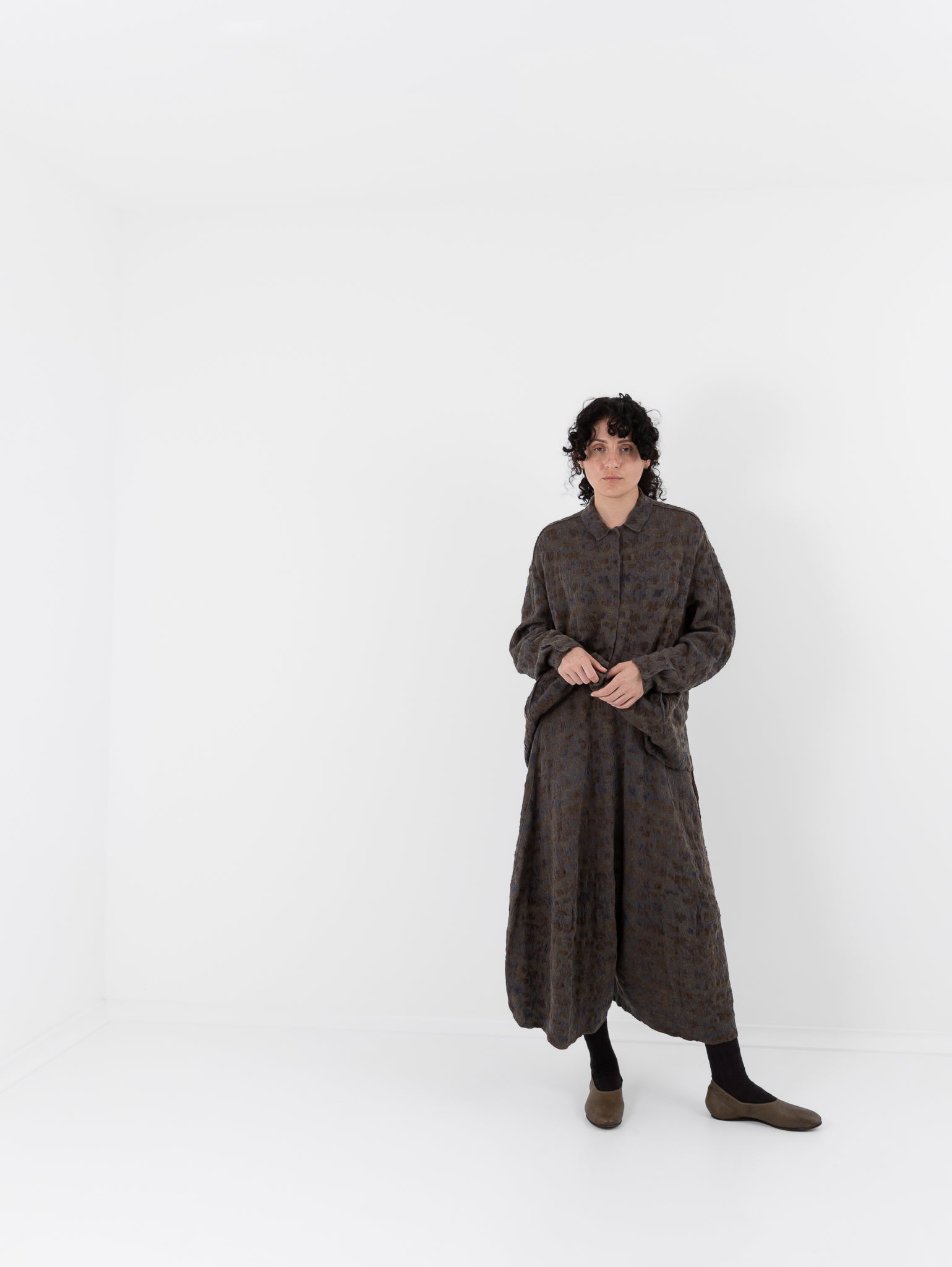 Boboutic Semina Skirt-Pants in Grey Moss Mix - BOBOUTIC at Worthwhile - shop PANT