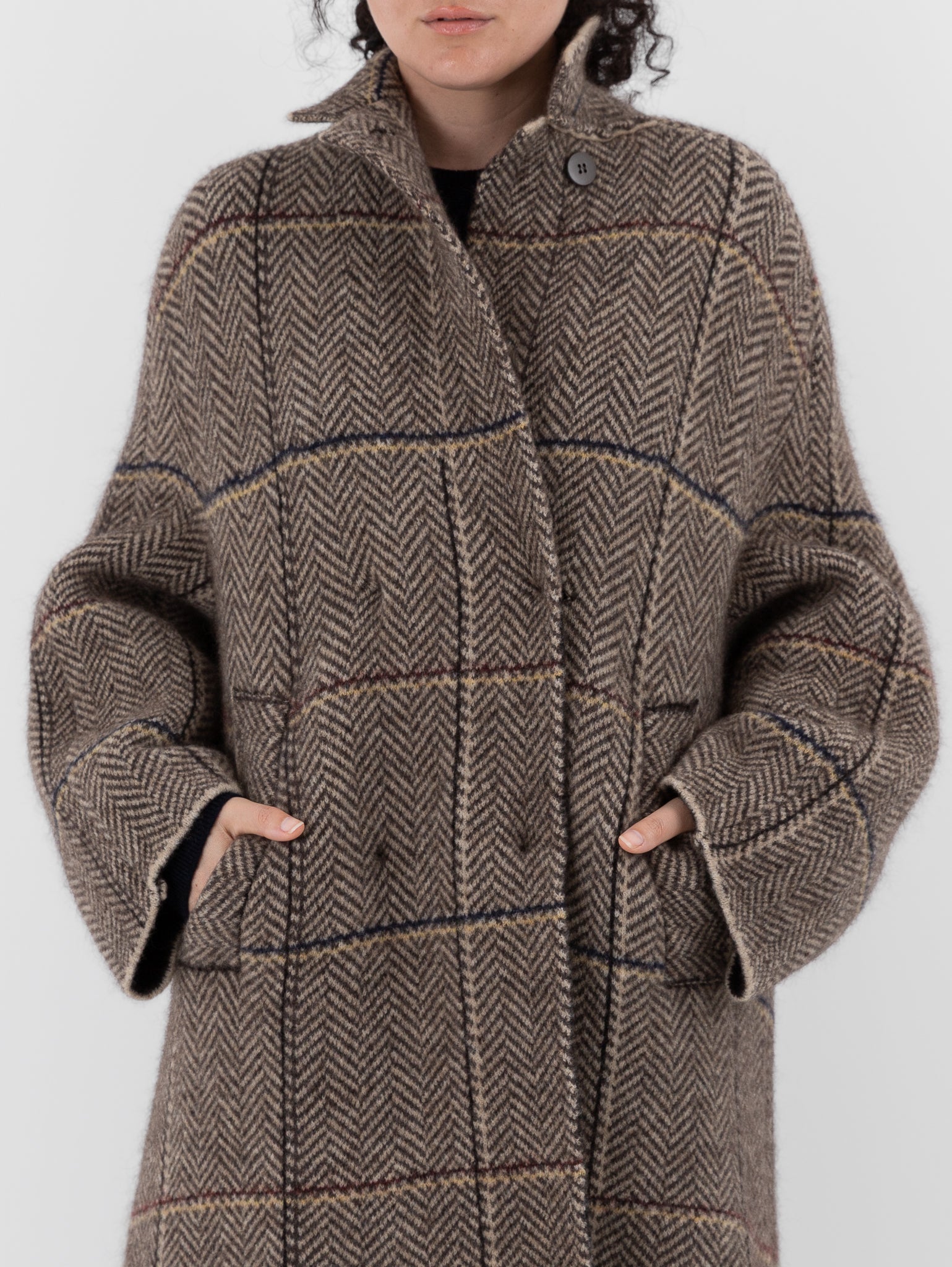 Boboutic Spina Coat in Natural Mix - BOBOUTIC at Worthwhile - shop PANT