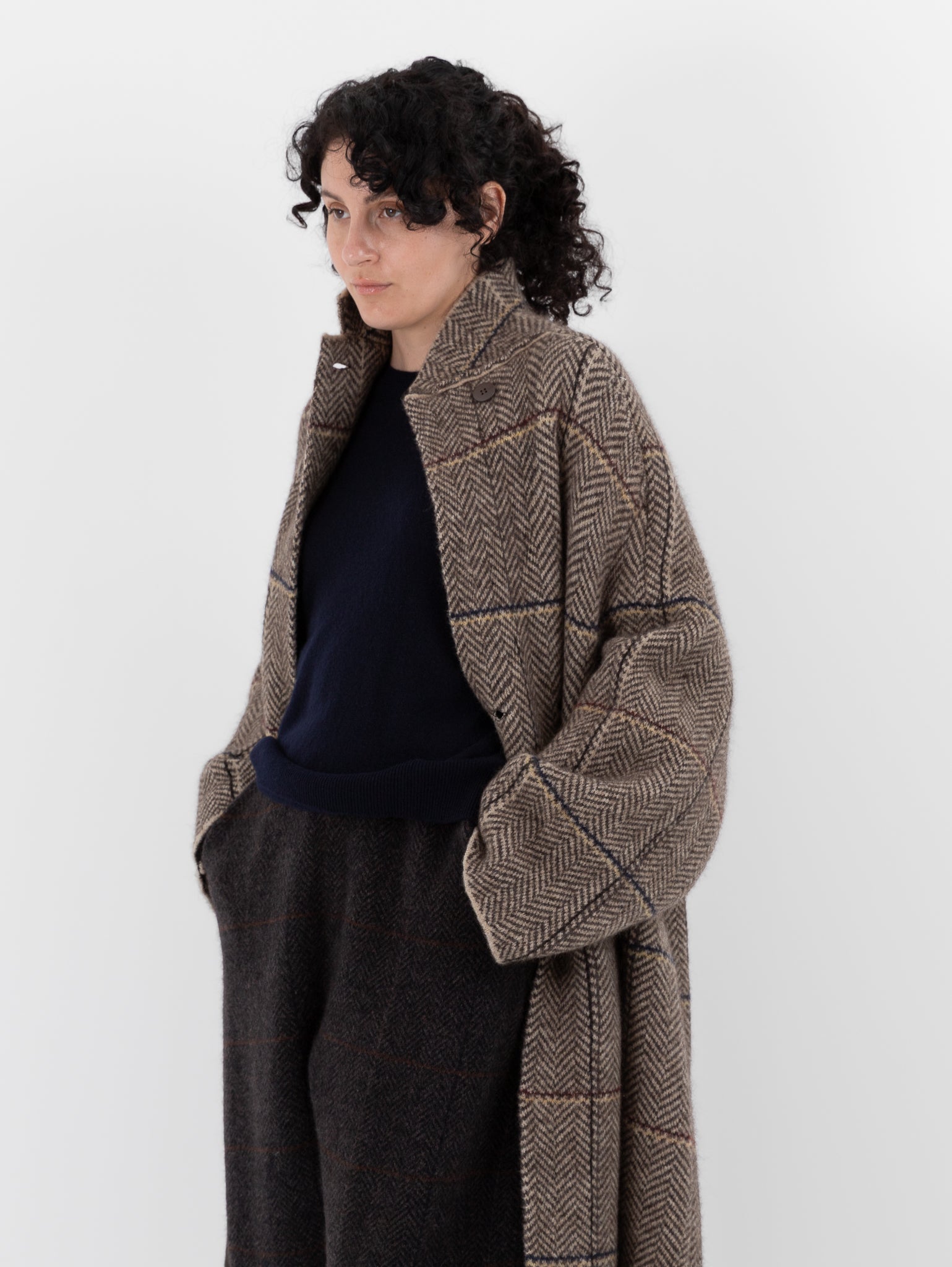 Boboutic Spina Coat in Natural Mix - BOBOUTIC at Worthwhile - shop PANT