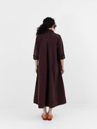 Casey Casey A-Line Dress in Ebony - CASEY CASEY at Worthwhile - shop DRESS